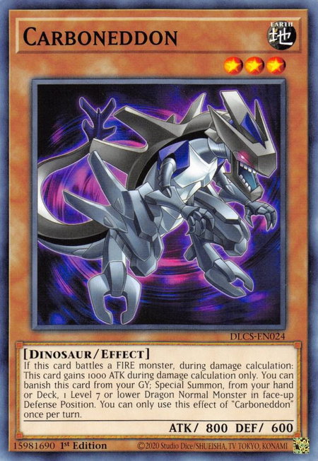 Carboneddon - Dragons of Legend: The Complete Series YuGiOh trading card