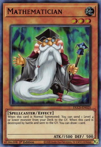 Mathematician - Dragons of Legend: The Complete Series (DLCS) #DLCS-EN025 - Ultra Rare YuGiOh Trading Card