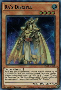 Ra's Disciple - Dragons of Legend: The Complete Series (DLCS) #DLCS-EN026 - Ultra Rare YuGiOh Trading Card