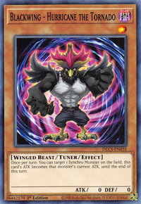 Blackwing - Hurricane the Tornado - Dragons of Legend: The Complete Series (DLCS) #DLCS-EN031 - Common / Short Print YuGiOh Trading Card
