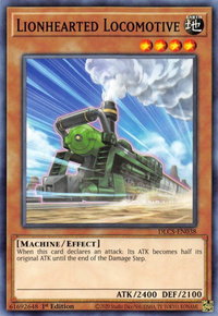 Lionhearted Locomotive - Dragons of Legend: The Complete Series (DLCS) #DLCS-EN038 - Common / Short Print YuGiOh Trading Card