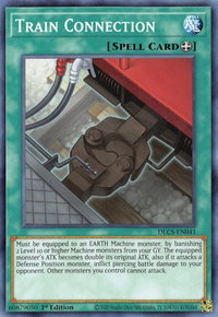 Train Connection - Dragons of Legend: The Complete Series (DLCS) #DLCS-EN041 - Common / Short Print YuGiOh Trading Card