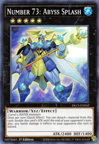 Number 73: Abyss Splash - Dragons of Legend: The Complete Series (DLCS) #DLCS-EN042 - Common / Short Print YuGiOh Trading Card