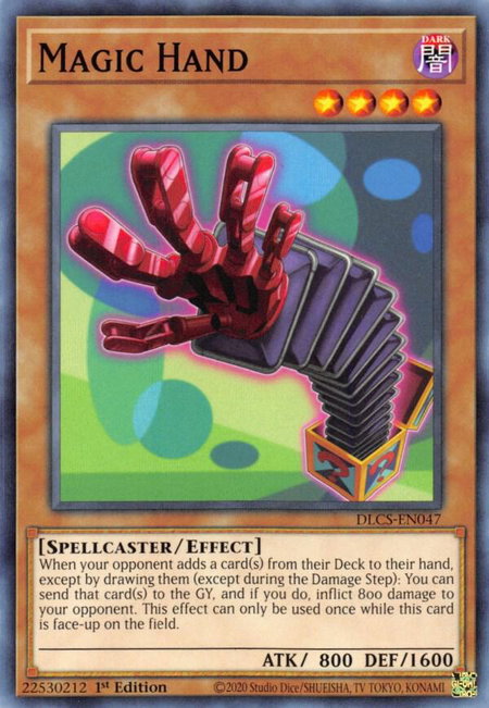 Magic Hand - Dragons of Legend: The Complete Series YuGiOh trading card