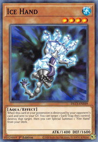 Ice Hand - Dragons of Legend: The Complete Series (DLCS) #DLCS-EN049 - Common / Short Print YuGiOh Trading Card