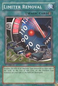 Limiter Removal - Pharaoh's Servant (PSV) #PSV-064 - Super Rare YuGiOh Trading Card