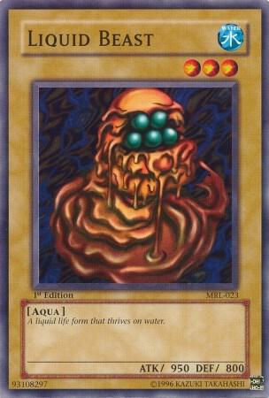 Liquid Beast - Magic Ruler YuGiOh trading card