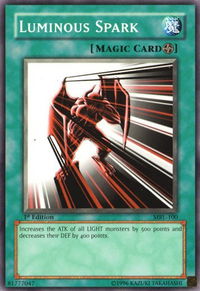 Luminous Spark - Magic Ruler (MRL-EN) #MRL-100 - Common / Short Print YuGiOh Trading Card