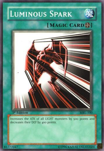 Luminous Spark - Magic Ruler YuGiOh trading card
