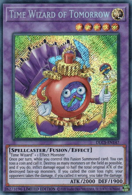 Time Wizard of Tomorrow - Dragons of Legend: The Complete Series YuGiOh trading card