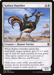 Kabira Outrider - Zendikar Rising (ZNR) #18 - Common Magic: The Gathering Trading Card