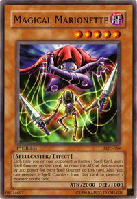 Magical Marionette - Magician's Force (MFC) #MFC-069 - Common / Short Print YuGiOh Trading Card