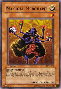 Magical Merchant - Magician's Force (MFC) #MFC-079 - Common / Short Print YuGiOh Trading Card