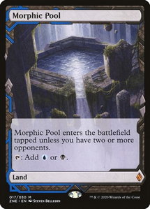 Morphic Pool - Zendikar Rising Expeditions (ZNE) #17 - Mythic Rare Magic: The Gathering Trading Card
