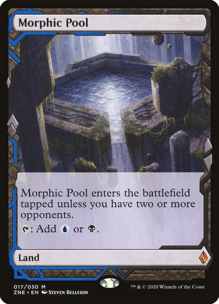 Morphic Pool - Zendikar Rising Expeditions Magic: The Gathering trading card