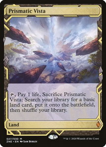 Prismatic Vista - Zendikar Rising Expeditions (ZNE) #27 - Mythic Rare Magic: The Gathering Trading Card