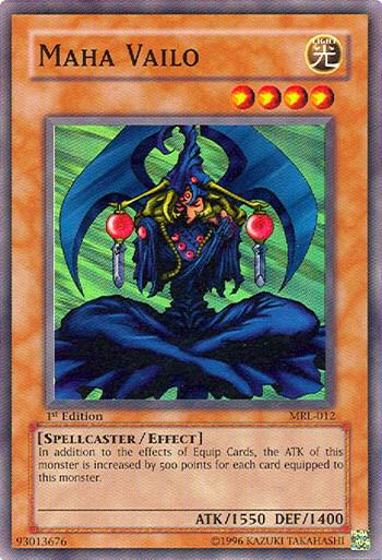 Maha Vailo - Magic Ruler YuGiOh trading card