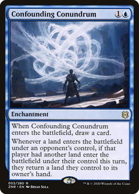 Confounding Conundrum - Zendikar Rising (ZNR) #53 - Rare Magic: The Gathering Trading Card