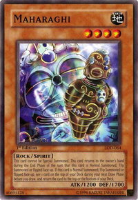 Maharaghi - Legacy of Darkness (LOD) #LOD-064 - Common / Short Print YuGiOh Trading Card