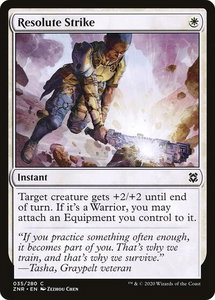 Resolute Strike - Zendikar Rising (ZNR) #35 - Common Magic: The Gathering Trading Card