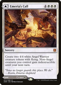 Emeria's Call - Zendikar Rising (ZNR) #12 - Mythic Rare Magic: The Gathering Trading Card