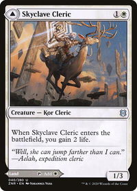 Skyclave Cleric - Zendikar Rising (ZNR) #40 - Uncommon Magic: The Gathering Trading Card