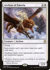 Archon of Emeria - Zendikar Rising (ZNR) #4 - Rare Magic: The Gathering Trading Card
