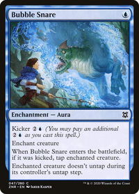 Bubble Snare - Zendikar Rising (ZNR) #47 - Common Magic: The Gathering Trading Card