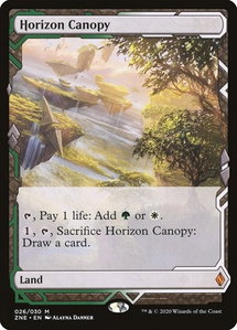 Horizon Canopy - Zendikar Rising Expeditions (ZNE) #26 - Mythic Rare Magic: The Gathering Trading Card