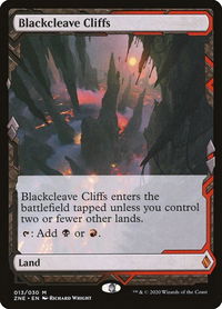 Blackcleave Cliffs - Zendikar Rising Expeditions (ZNE) #13 - Mythic Magic: The Gathering Trading Card