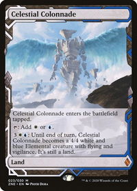 Celestial Colonnade - Zendikar Rising Expeditions (ZNE) #23 - Mythic Magic: The Gathering Trading Card
