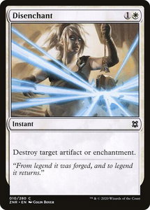 Disenchant - Zendikar Rising (ZNR) #10 - Common Magic: The Gathering Trading Card