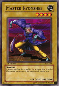 Master Kyonshee - Pharaonic Guardian (PGD) #PGD-053 - Common / Short Print YuGiOh Trading Card