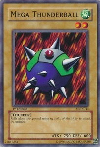Mega Thunderball - Metal Raiders (MRD) #MRD-044 - Common / Short Print YuGiOh Trading Card