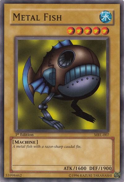 Metal Fish trading card from Magic Ruler Metal Fish - Magic Ruler YuGiOh trading card