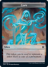 Copy Token - Zendikar Rising (ZNR) #12 - Token Magic: The Gathering Trading Card