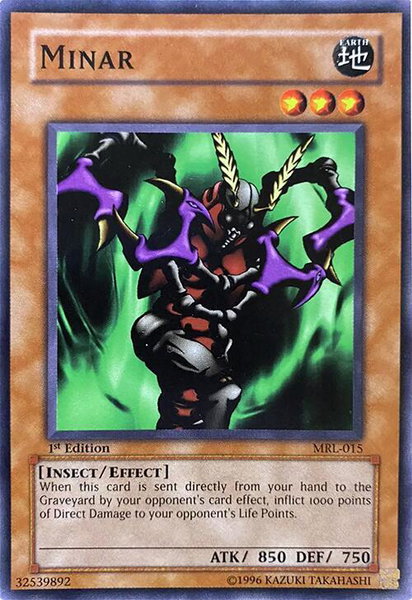 Minar - Magic Ruler YuGiOh trading card