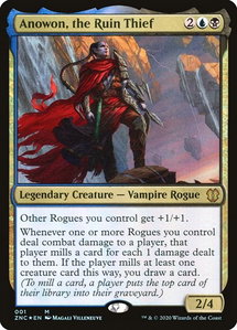 Anowon, the Ruin Thief - Commander: Zendikar Rising (ZNC) #1 - Mythic Rare Magic: The Gathering Trading Card