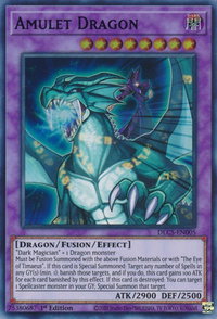 Amulet Dragon (Purple) - Dragons of Legend: The Complete Series (DLCS) #DLCS-EN005 - Ultra Rare YuGiOh Trading Card