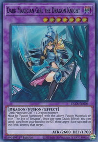 Dark Magician Girl the Dragon Knight (Blue) - Dragons of Legend: The Complete Series (DLCS) #DLCS-EN006 - Ultra Rare YuGiOh Trading Card