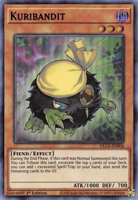 Kuribandit (Blue) - Dragons of Legend: The Complete Series YuGiOh trading card