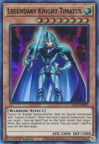 Legendary Knight Timaeus (Green) - Dragons of Legend: The Complete Series (DLCS) #DLCS-EN001 - Ultra Rare YuGiOh Trading Card