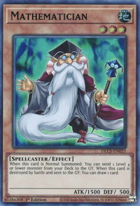 Mathematician (Green) - Dragons of Legend: The Complete Series (DLCS) #DLCS-EN025 - Ultra Rare YuGiOh Trading Card