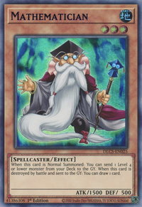 Mathematician (Purple) - Dragons of Legend: The Complete Series (DLCS) #DLCS-EN025 - Ultra Rare YuGiOh Trading Card