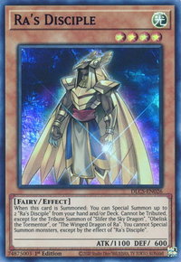 Ra's Disciple (Blue) - Dragons of Legend: The Complete Series (DLCS) #DLCS-EN026 - Ultra Rare YuGiOh Trading Card