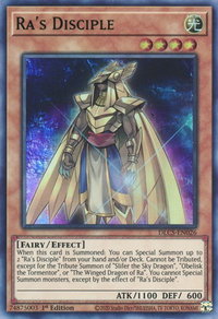 Ra's Disciple (Green) - Dragons of Legend: The Complete Series (DLCS) #DLCS-EN026 - Ultra Rare YuGiOh Trading Card
