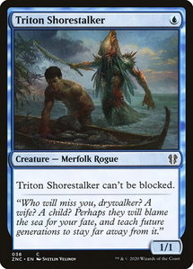 Triton Shorestalker - Commander: Zendikar Rising (ZNC) #38 - Common Magic: The Gathering Trading Card