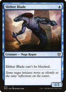 Slither Blade - Commander: Zendikar Rising (ZNC) #36 - Common Magic: The Gathering Trading Card