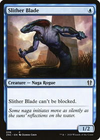 Slither Blade - Commander: Zendikar Rising (ZNC) #36 - Common Magic: The Gathering Trading Card