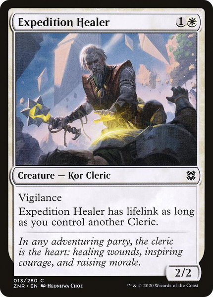 Expedition Healer - Zendikar Rising Magic: The Gathering trading card